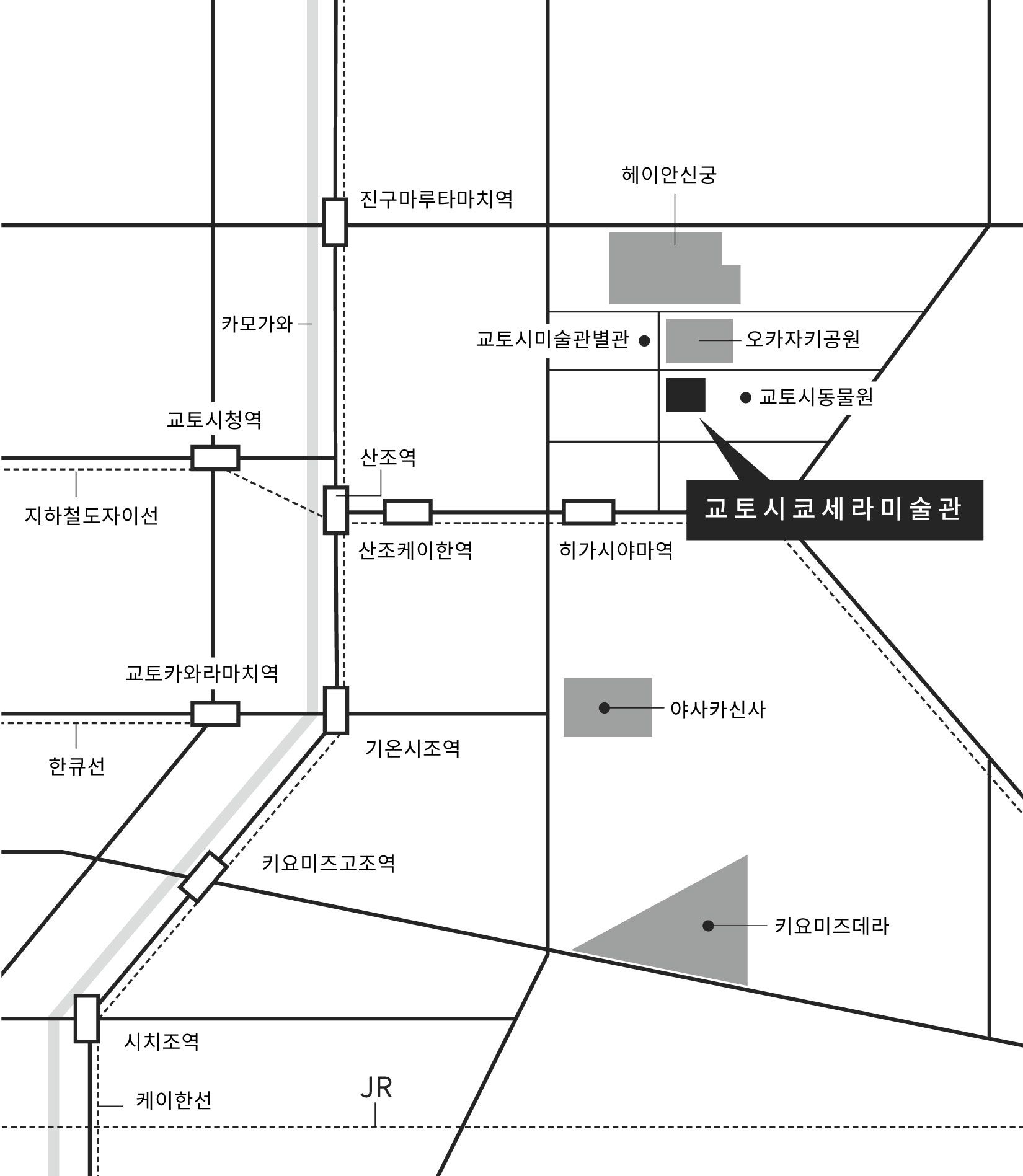 京都京セラ美術館マップ